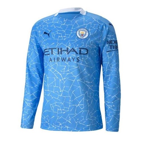 Tailandia Camiseta Manchester City 1ª ML 2020/21